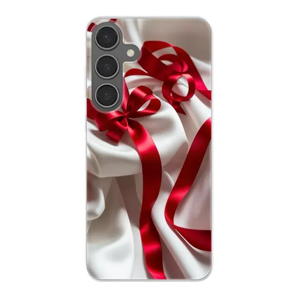 Silken Red Bow Case