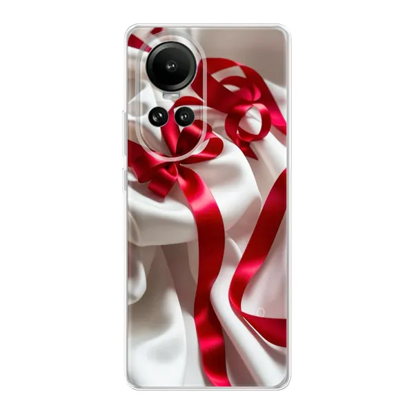 Silken Red Bow Case