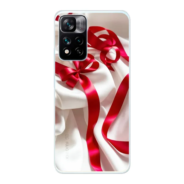Silken Red Bow Case