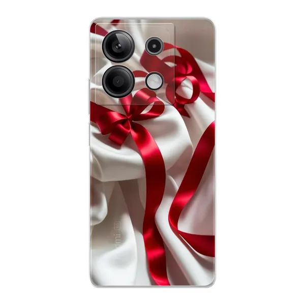 Silken Red Bow Case