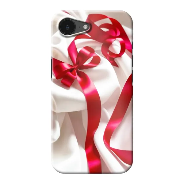 Silken Red Bow Design Case