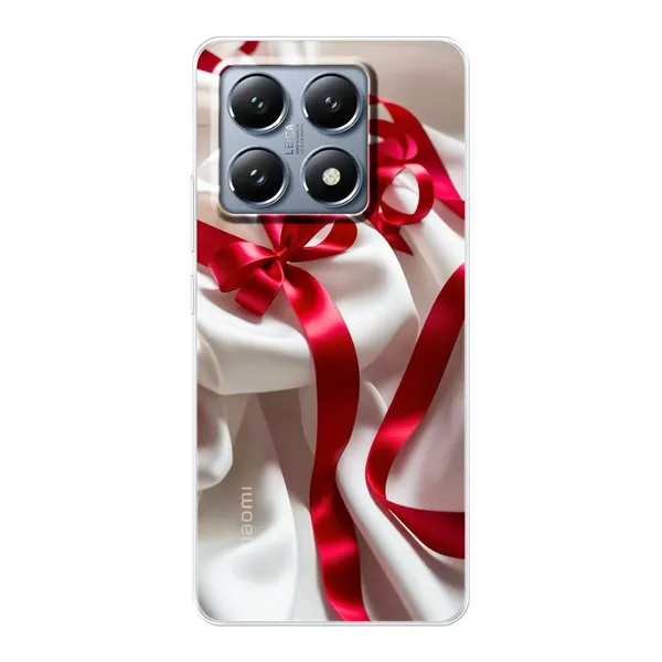 Silken Red Bow Case