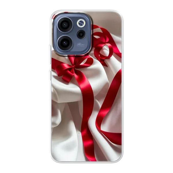 Silken Red Bow Case