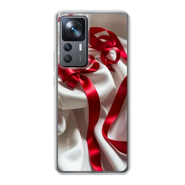 Silken Red Bow Case