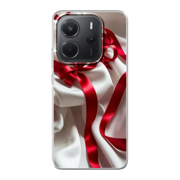 Silken Red Bow Case