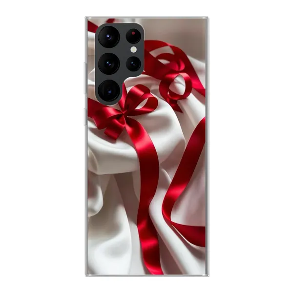 Silken Red Bow Case