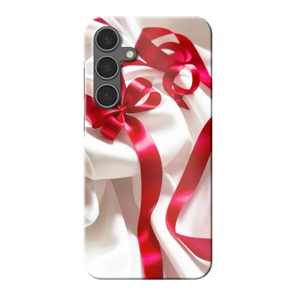 Silken Red Bow Design Case