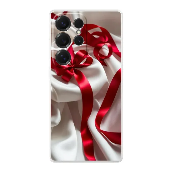 Silken Red Bow Case