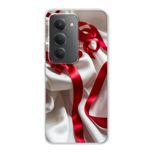 Silken Red Bow Case