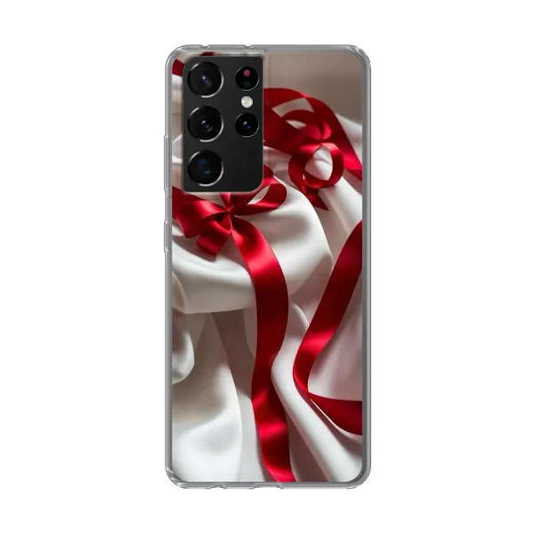 Silken Red Bow Case