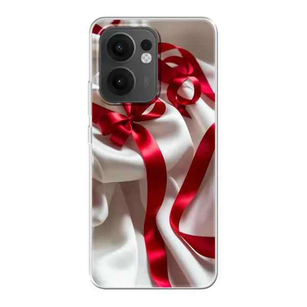 Silken Red Bow Case