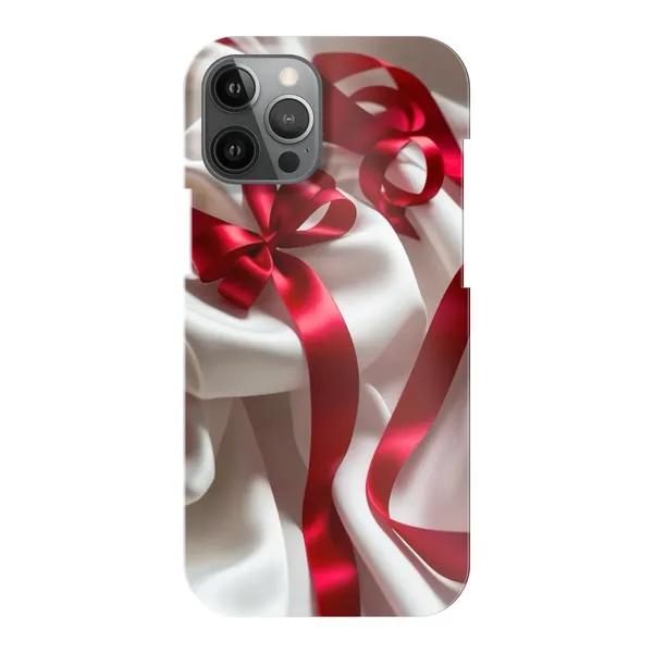 Silken Red Bow Design Case