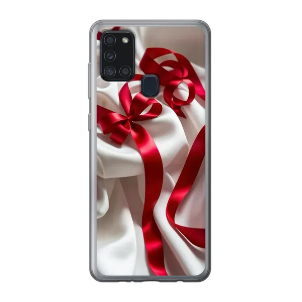Silken Red Bow Case