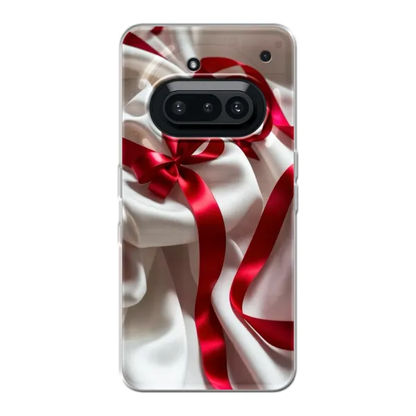 Silken Red Bow Case