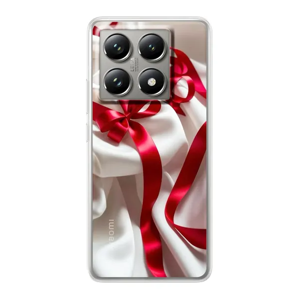 Silken Red Bow Case