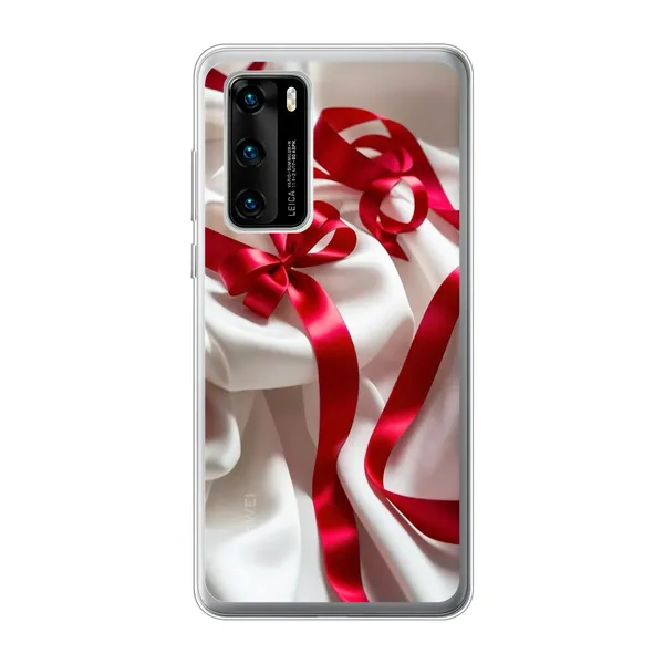 Silken Red Bow Case