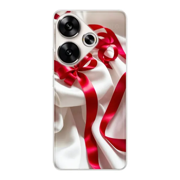 Silken Red Bow Case