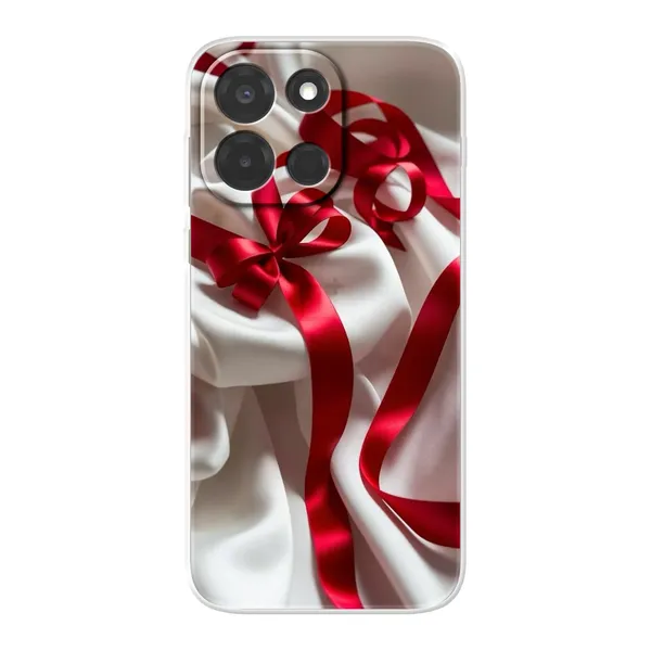 Silken Red Bow Case