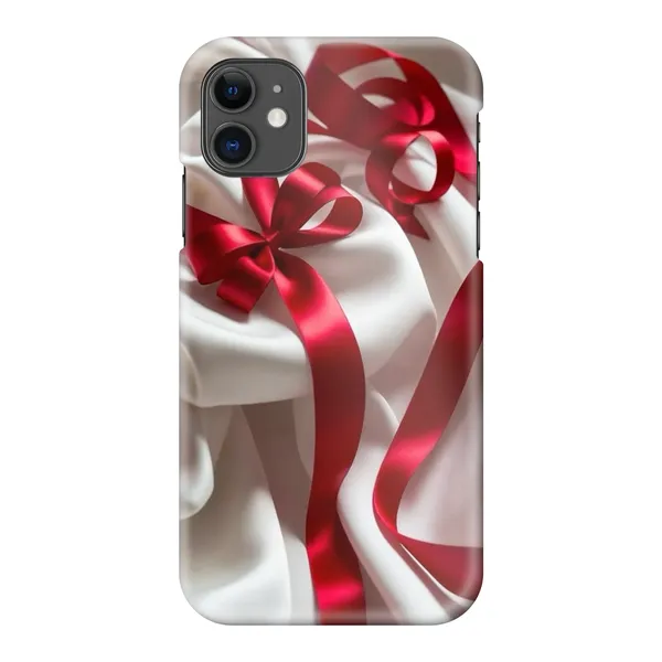 Silken Red Bow Design Case