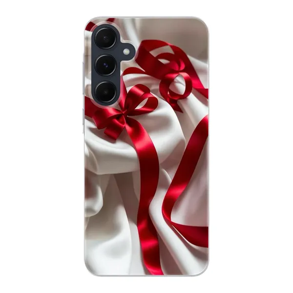 Silken Red Bow Case