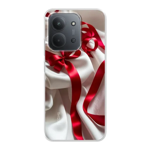 Silken Red Bow Case
