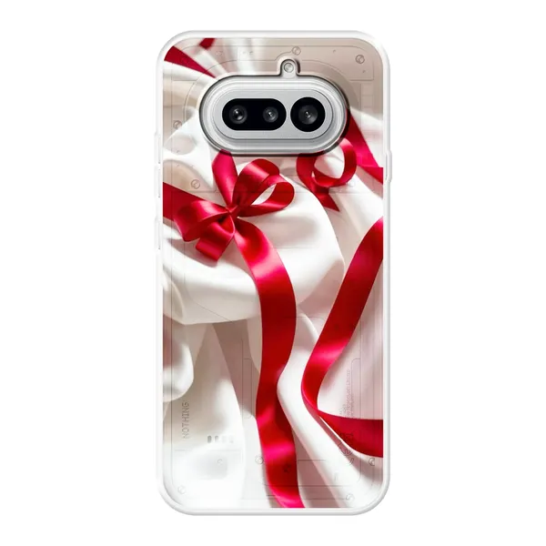 Silken Red Bow Case