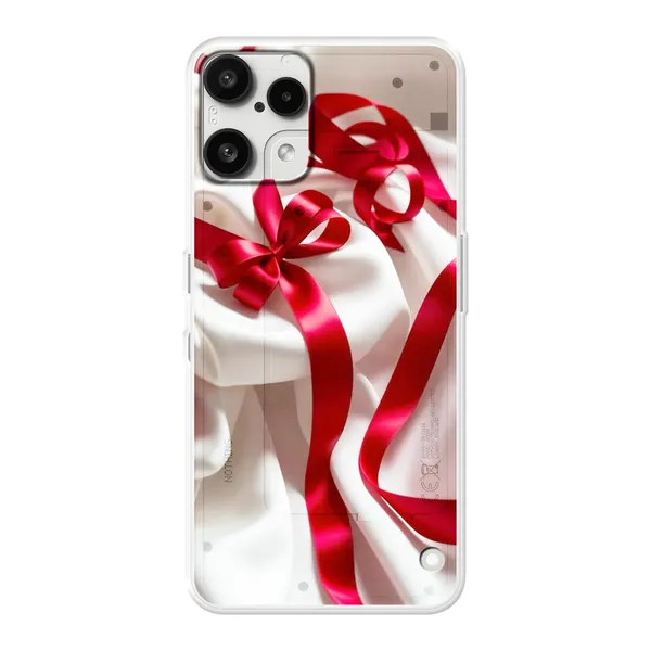 Silken Red Bow Case