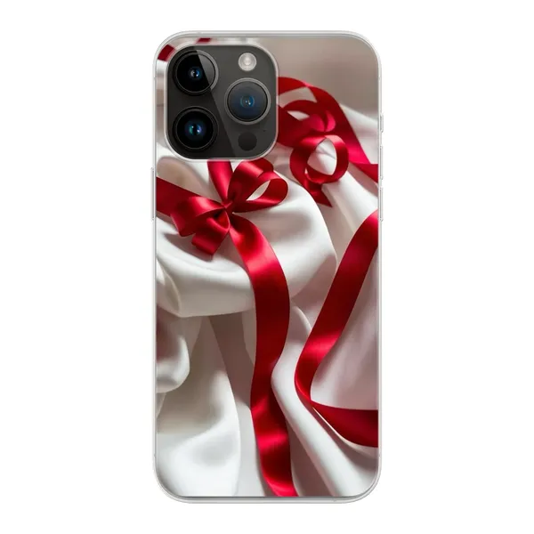 Silken Red Bow Case