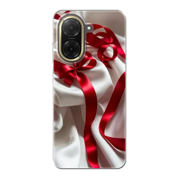Silken Red Bow Case