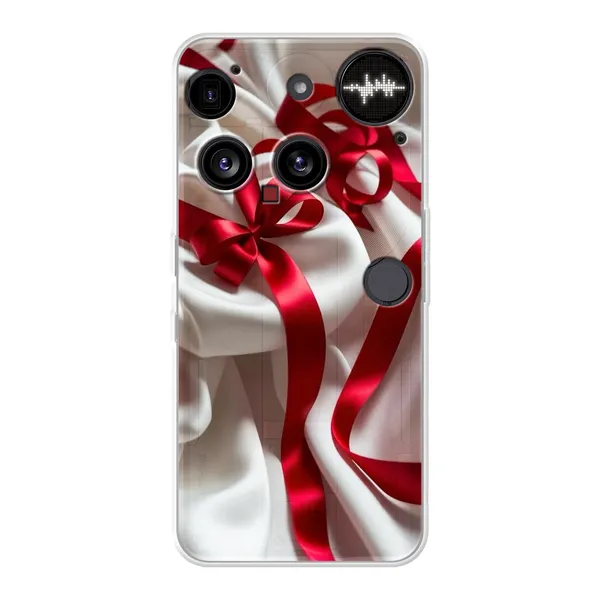 Silken Red Bow Case