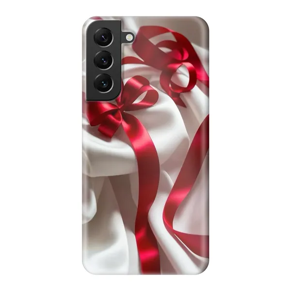 Silken Red Bow Design Case