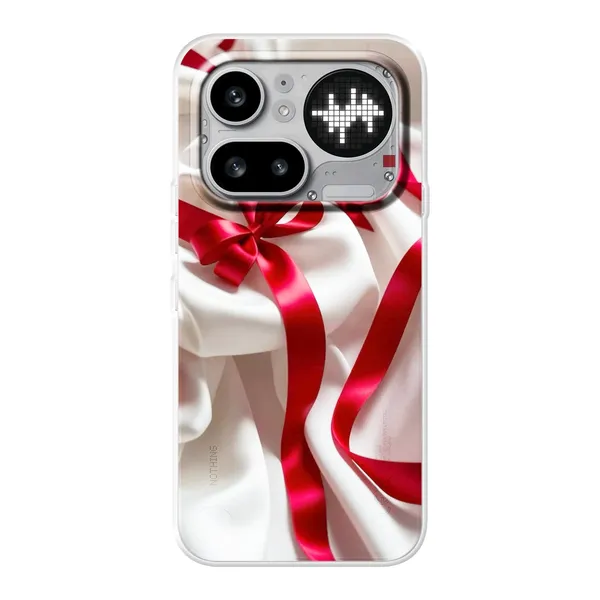 Silken Red Bow Case
