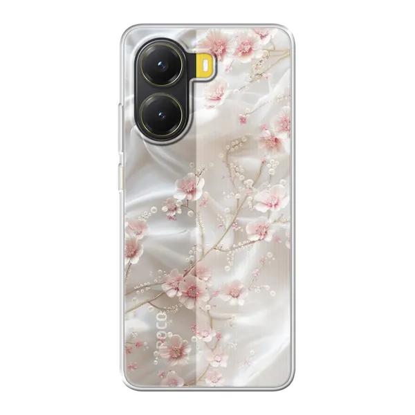 Graceful Pearl Blossom Case
