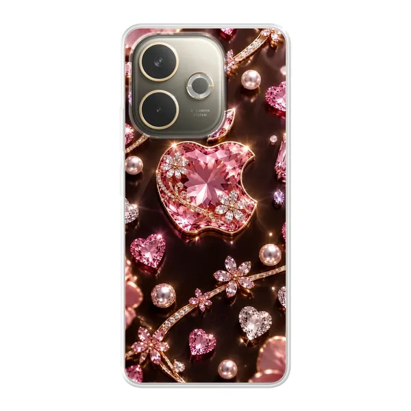 Rose Quartz Apple Case