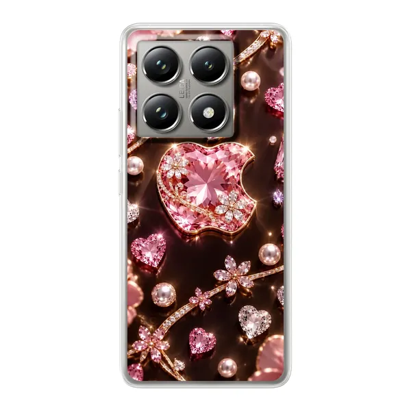 Rose Quartz Apple Case