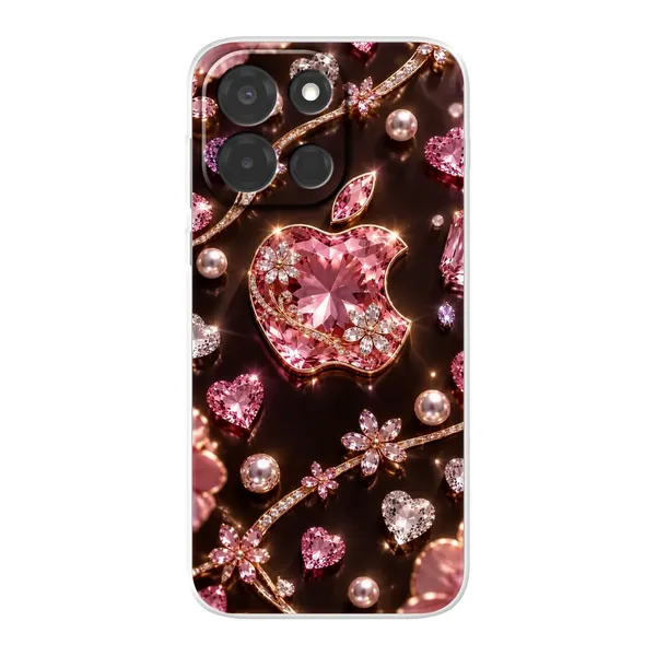 Rose Quartz Apple Case